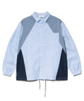 go slow caravan(ゴースローキャラバン) |DUCKSTER/ダックスター ペンタゴン切替コーチシャツ (MENS)