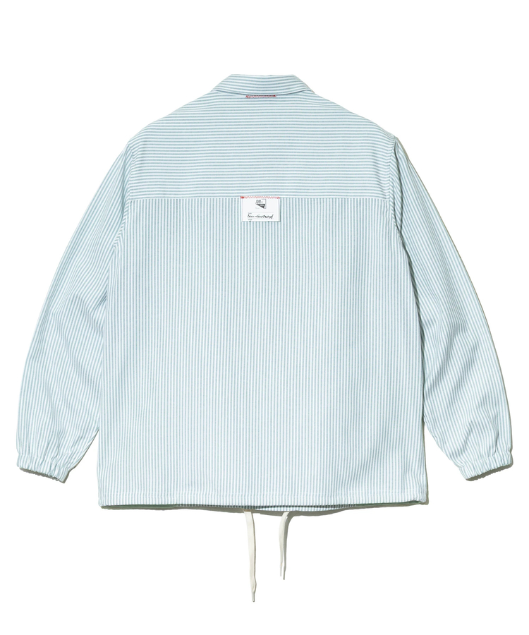 go slow caravan(ゴースローキャラバン) |DUCKSTER/ダックスター ペンタゴン切替コーチシャツ (MENS)