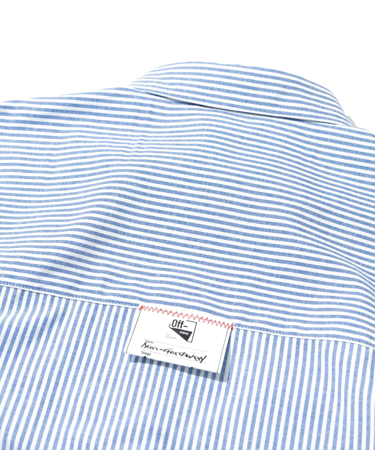 go slow caravan(ゴースローキャラバン) |DUCKSTER/ダックスター ペンタゴン切替コーチシャツ (MENS)