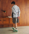 go slow caravan(ゴースローキャラバン) |DUCKSTER/ダックスター ペンタゴン切替コーチシャツ (MENS)