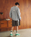 go slow caravan(ゴースローキャラバン) |DUCKSTER/ダックスター ペンタゴン切替コーチシャツ (MENS)