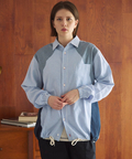go slow caravan(ゴースローキャラバン) |DUCKSTER/ダックスター ペンタゴン切替コーチシャツ (MENS)