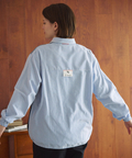go slow caravan(ゴースローキャラバン) |DUCKSTER/ダックスター ペンタゴン切替コーチシャツ (MENS)