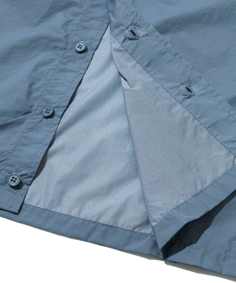 go slow caravan(ゴースローキャラバン) |DUCKSTER/ダックスター 極薄ナイロンラインシャツ (MENS)