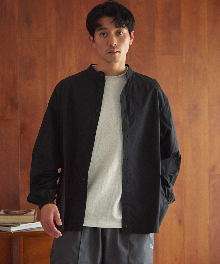go slow caravan(ゴースローキャラバン) |DUCKSTER/ダックスター 極薄ナイロンラインシャツ (MENS)