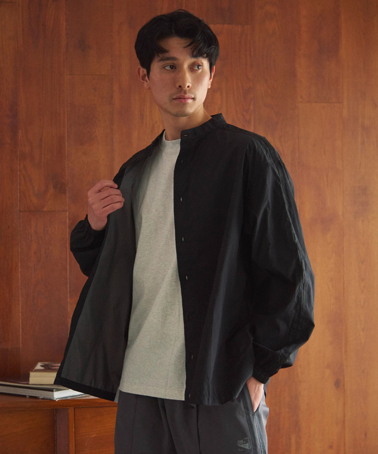 go slow caravan(ゴースローキャラバン) |DUCKSTER/ダックスター 極薄ナイロンラインシャツ (MENS)