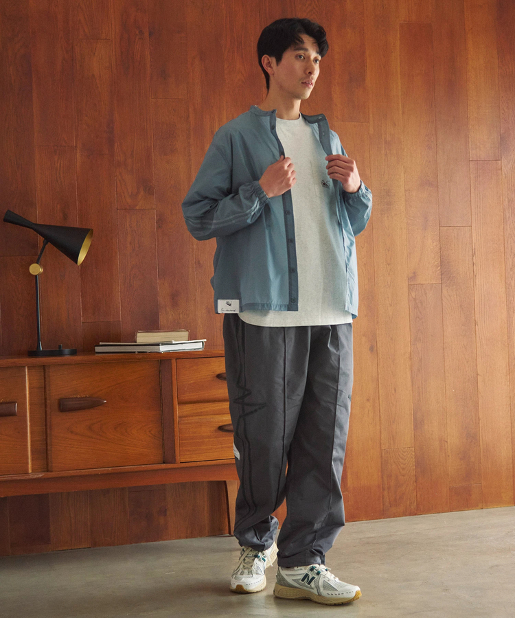 go slow caravan(ゴースローキャラバン) |DUCKSTER/ダックスター 極薄ナイロンラインシャツ (MENS)