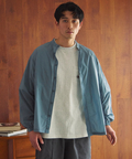 go slow caravan(ゴースローキャラバン) |DUCKSTER/ダックスター 極薄ナイロンラインシャツ (MENS)