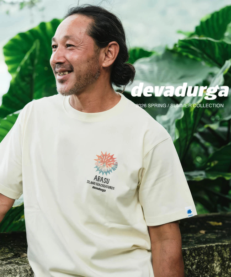 go slow caravan(ゴースローキャラバン) |devadurga/デヴァドゥルガ ABASU TEE (MENS)