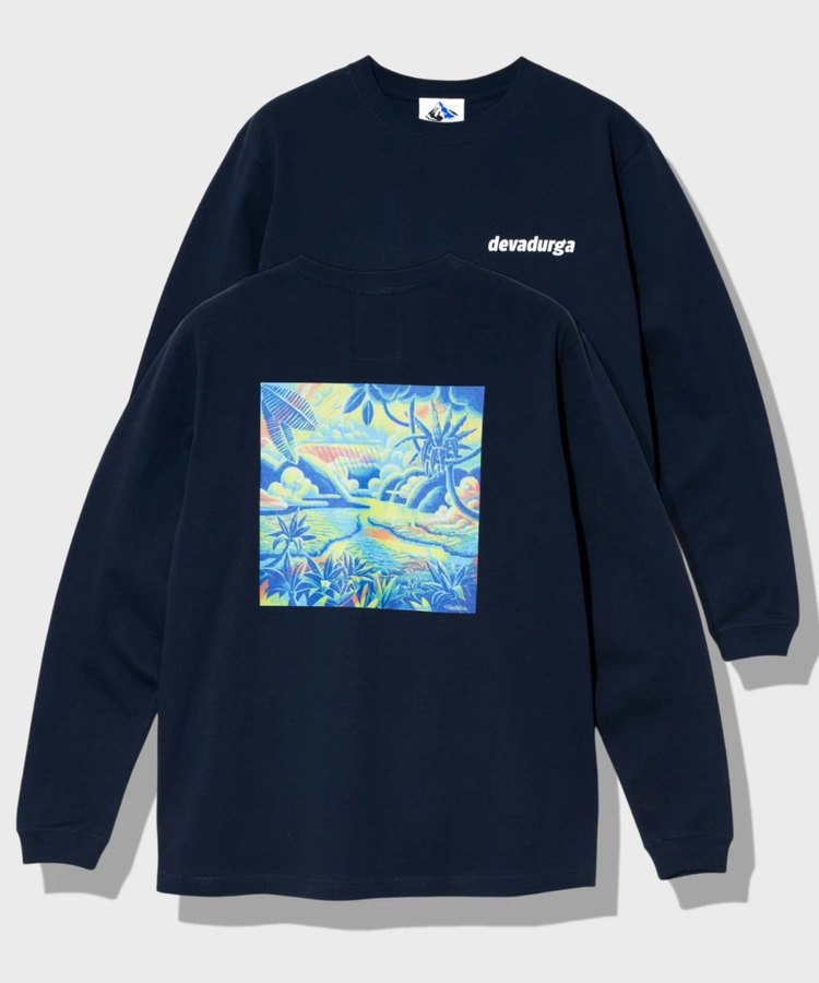 go slow caravan(ゴースローキャラバン) |devadurga/デヴァドゥルガ dg x Gravityfree L/S CUT SEW (MENS)