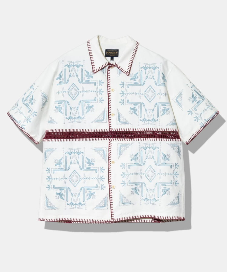 go slow caravan(ゴースローキャラバン) |PENDLETON/ペンドルトン Crochet Shirt S/S (MENS)