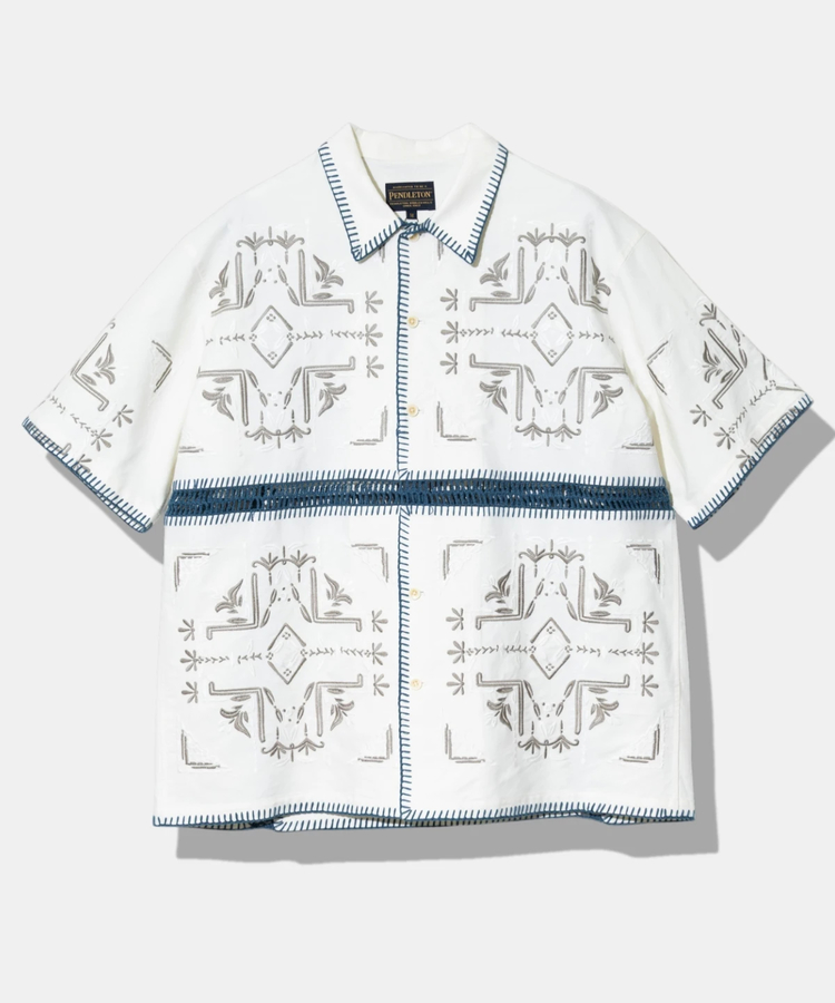 go slow caravan(ゴースローキャラバン) |PENDLETON/ペンドルトン Crochet Shirt S/S (MENS)