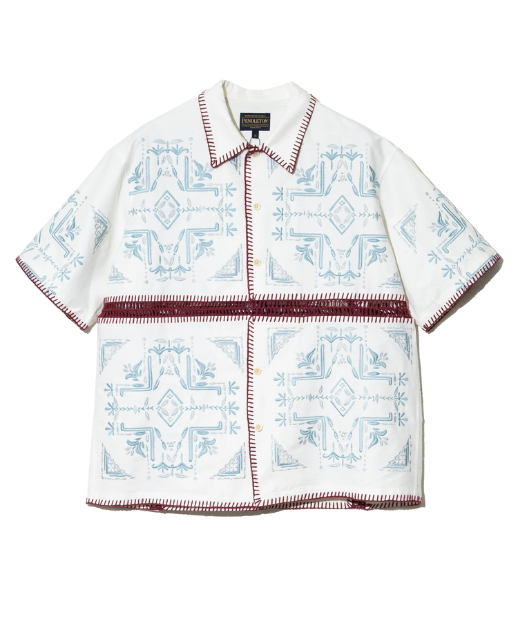 go slow caravan(ゴースローキャラバン) |PENDLETON/ペンドルトン Crochet Shirt S/S (MENS)
