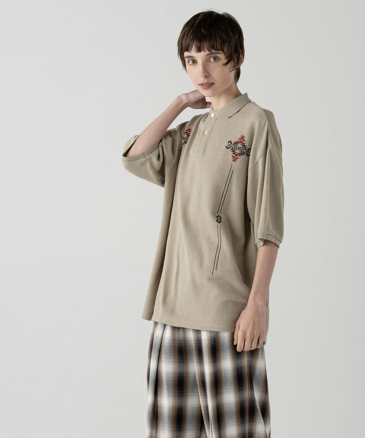 go slow caravan(ゴースローキャラバン) |PENDLETON/ペンドルトン EMB Polo Shirt (MENS)