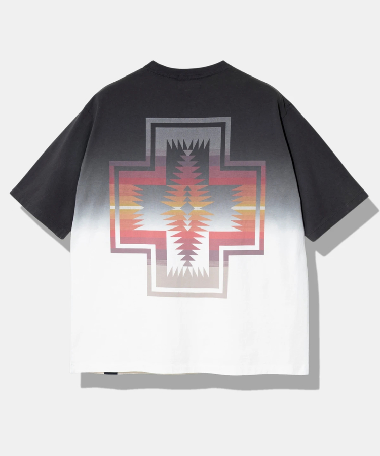 go slow caravan(ゴースローキャラバン) |PENDLETON/ペンドルトン Gradation dye Back Print Tee (MENS)
