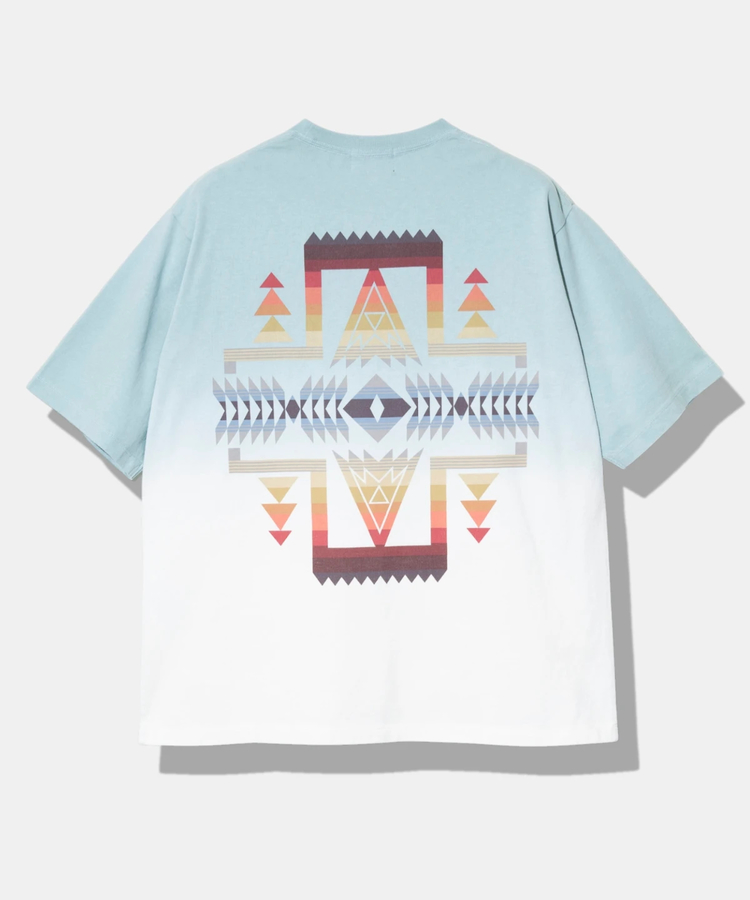go slow caravan(ゴースローキャラバン) |PENDLETON/ペンドルトン Gradation dye Back Print Tee (MENS)