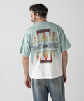 go slow caravan(ゴースローキャラバン) |PENDLETON/ペンドルトン Gradation dye Back Print Tee (MENS)