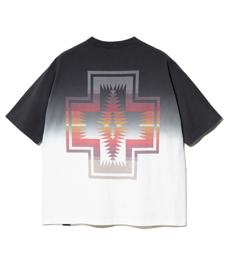 go slow caravan(ゴースローキャラバン) |PENDLETON/ペンドルトン Gradation dye Back Print Tee (MENS)