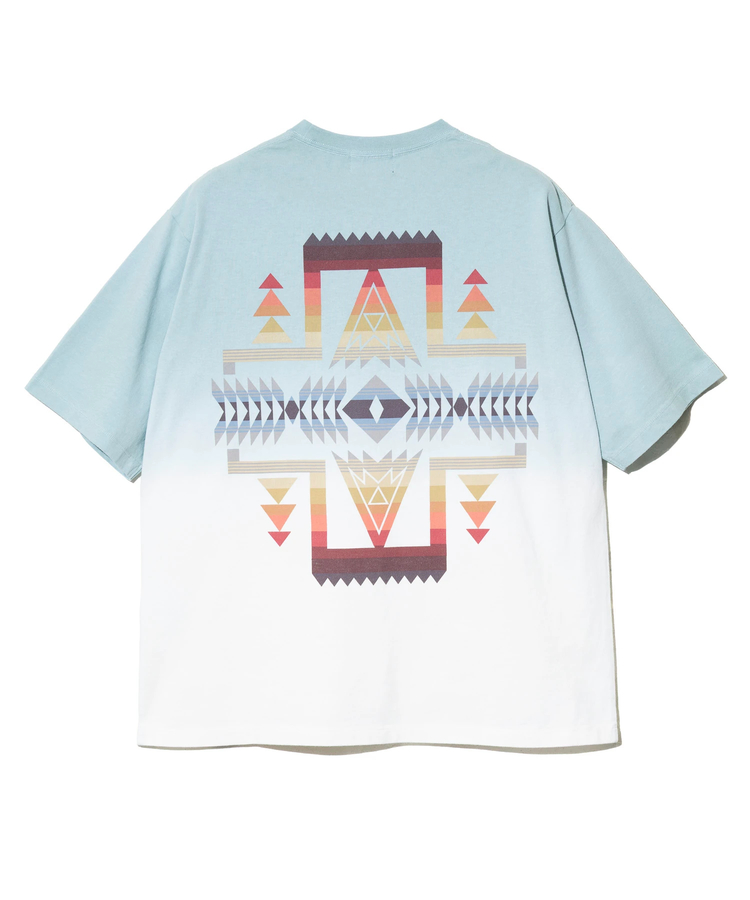 go slow caravan(ゴースローキャラバン) |PENDLETON/ペンドルトン Gradation dye Back Print Tee (MENS)