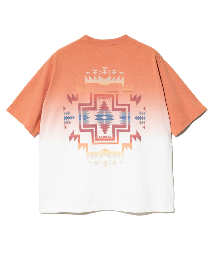 go slow caravan(ゴースローキャラバン) |PENDLETON/ペンドルトン Gradation dye Back Print Tee (MENS)