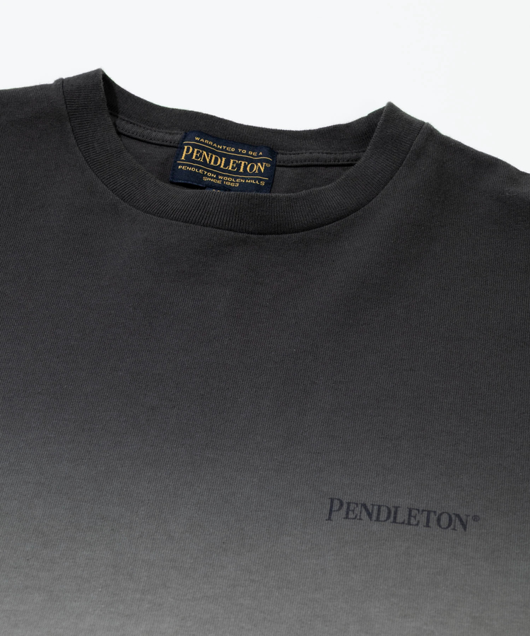 go slow caravan(ゴースローキャラバン) |PENDLETON/ペンドルトン Gradation dye Back Print Tee (MENS)