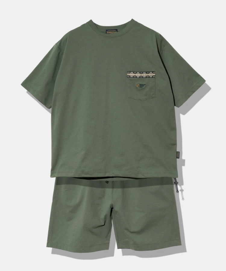 go slow caravan(ゴースローキャラバン) |PENDLETON/ペンドルトン Tee/Shorts/Bag SET -DRY FUNCTION (MENS)