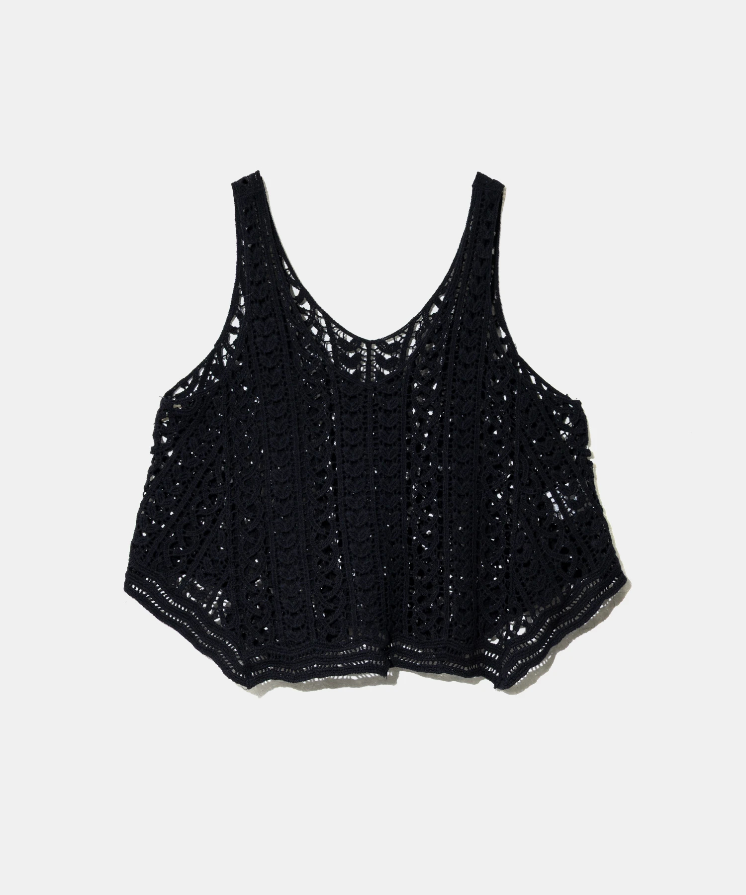GENTIL/ジャンティー かぎ針風ベスト (WOMENS)｜ファッション通販