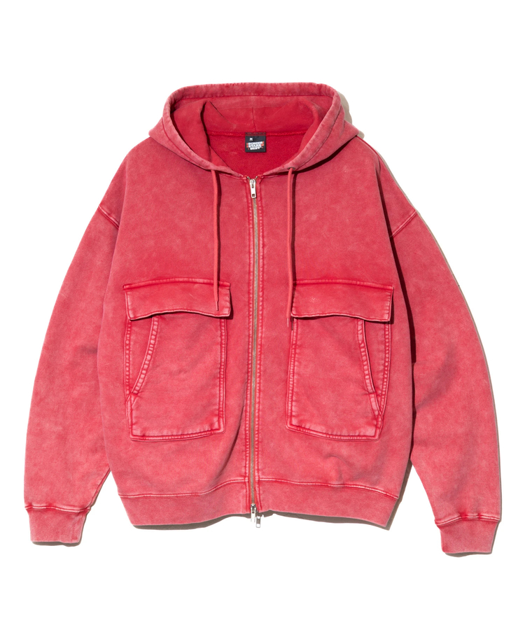 go slow caravan(ゴースローキャラバン) |【GSC別注】SCREEN STARS/スクリーンスターズ CHEMICAL WASH  ZIP PARKER (MENS)