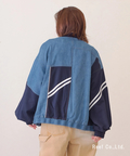 go slow caravan(ゴースローキャラバン) |mililopiulu/ミリロピュール ジャージMIXデニムジャケット (WOMENS)