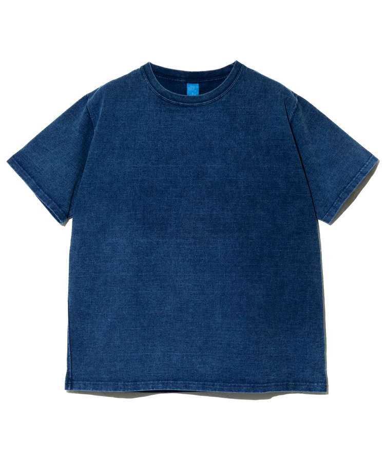 go slow caravan(ゴースローキャラバン) |GOOD ON/グッドオン S/S HVY CREW TEE INDIGO SHAVE (MENS)