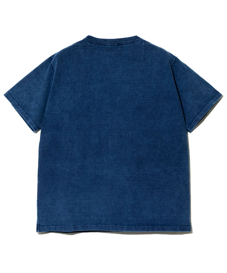 go slow caravan(ゴースローキャラバン) |GOOD ON/グッドオン S/S HVY CREW TEE INDIGO SHAVE (MENS)