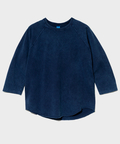 go slow caravan(ゴースローキャラバン) |GOOD ON/グッドオン BASEBALL TEE INDIGO SHAVE (MENS)