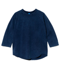 go slow caravan(ゴースローキャラバン) |GOOD ON/グッドオン BASEBALL TEE INDIGO SHAVE (MENS)