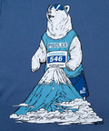 go slow caravan(ゴースローキャラバン) |PIECLEX 富士山クマ TEE  (MENS)