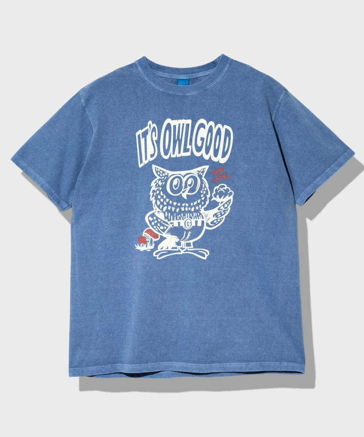 go slow caravan(ゴースローキャラバン) |GOOD ON/グッドオン OWL SS TEE (MENS)