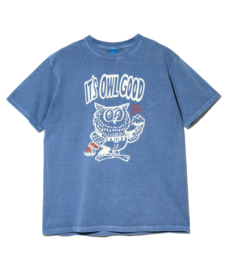 go slow caravan(ゴースローキャラバン) |GOOD ON/グッドオン OWL SS TEE (MENS)