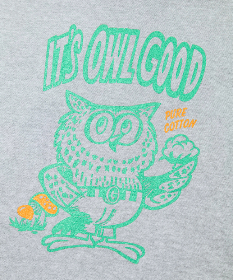 go slow caravan(ゴースローキャラバン) |GOOD ON/グッドオン OWL SS TEE (MENS)