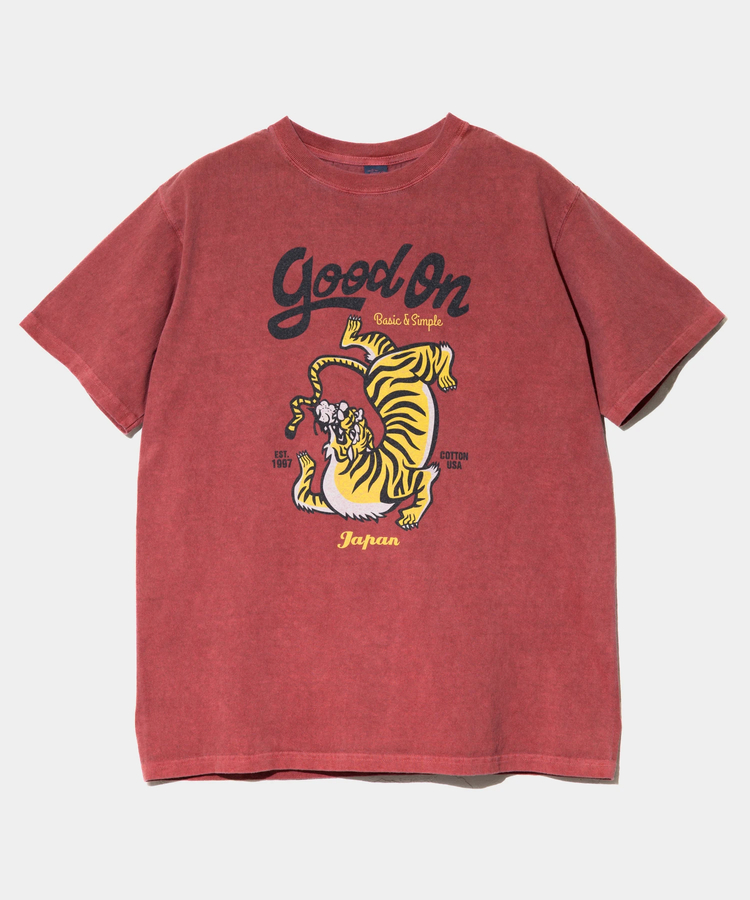 go slow caravan(ゴースローキャラバン) |GOOD ON/グッドオン TIGER SS TEE (MENS)
