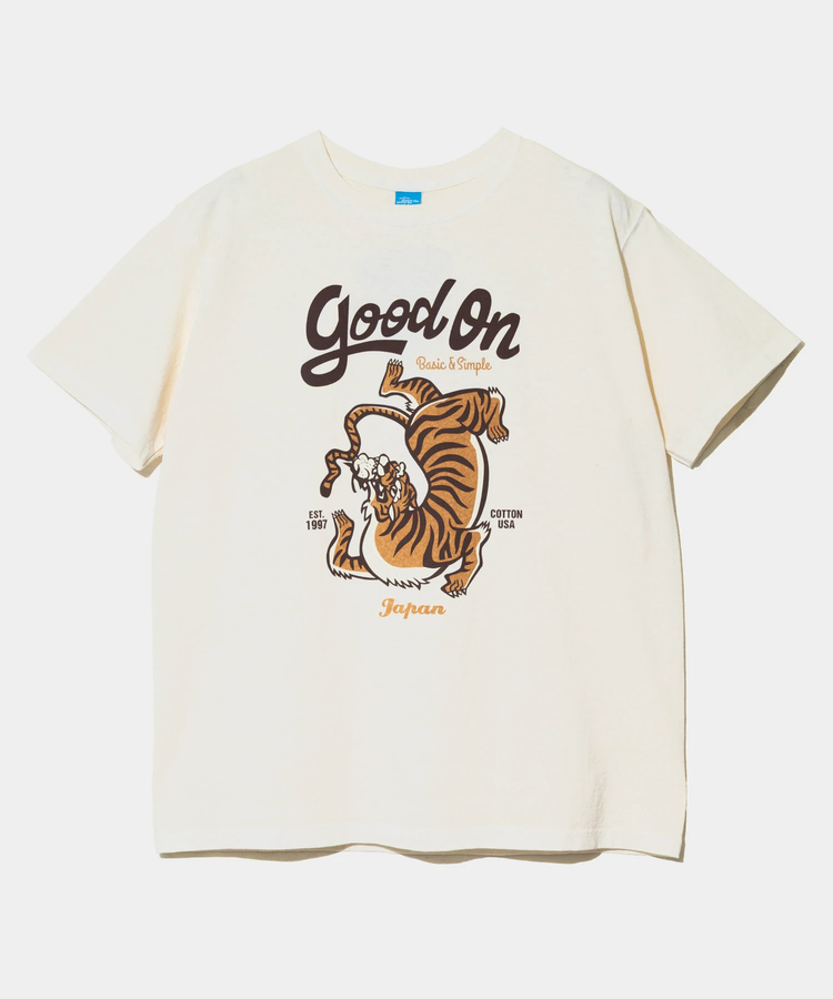 go slow caravan(ゴースローキャラバン) |GOOD ON/グッドオン TIGER SS TEE (MENS)