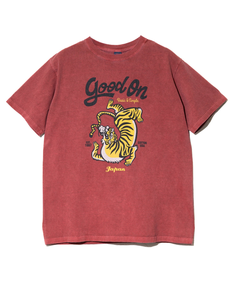go slow caravan(ゴースローキャラバン) |GOOD ON/グッドオン TIGER SS TEE (MENS)