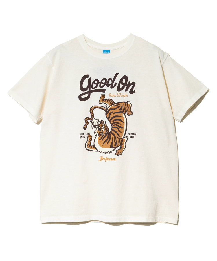 go slow caravan(ゴースローキャラバン) |GOOD ON/グッドオン TIGER SS TEE (MENS)