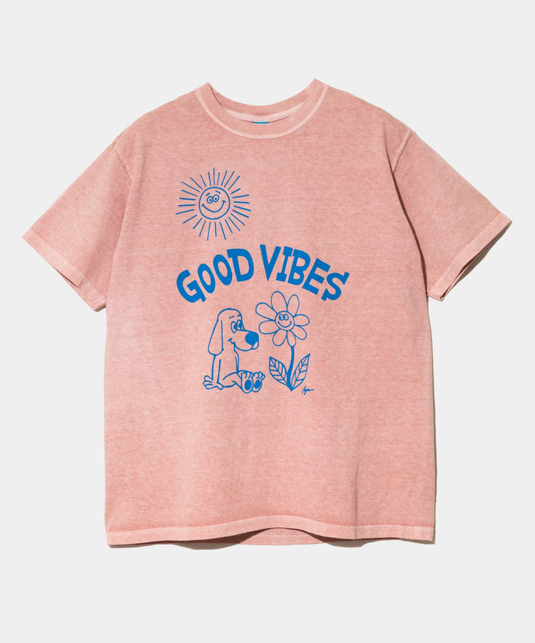 go slow caravan(ゴースローキャラバン) |GOOD ON/グッドオン GOOD VIBES SS TEE (MENS)