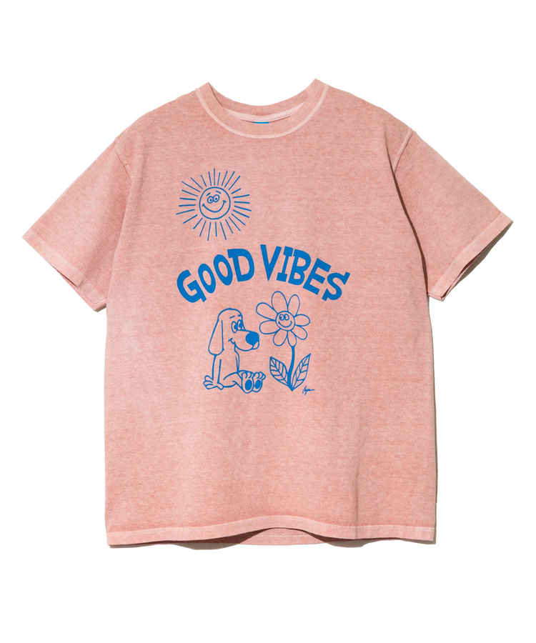 go slow caravan(ゴースローキャラバン) |GOOD ON/グッドオン GOOD VIBES SS TEE (MENS)