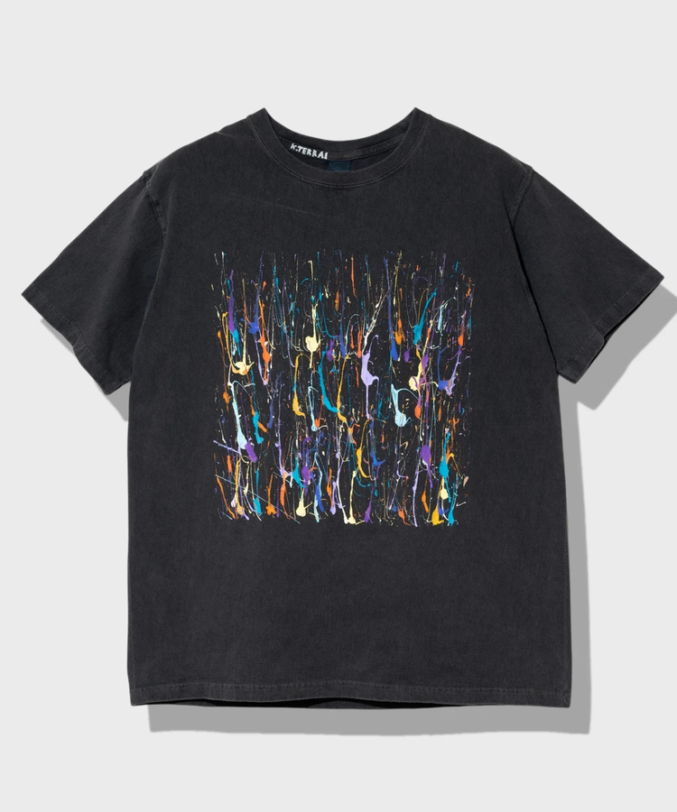go slow caravan(ゴースローキャラバン) |GOOD ON/グッドオン KOUHEI TERRAI HAND PAINT RECORD SS TEE (MENS)