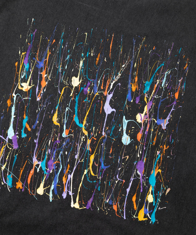 go slow caravan(ゴースローキャラバン) |GOOD ON/グッドオン KOUHEI TERRAI HAND PAINT RECORD SS TEE (MENS)