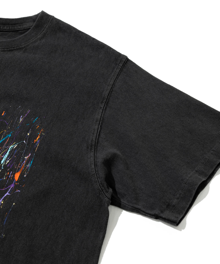 go slow caravan(ゴースローキャラバン) |GOOD ON/グッドオン KOUHEI TERRAI HAND PAINT RECORD SS TEE (MENS)