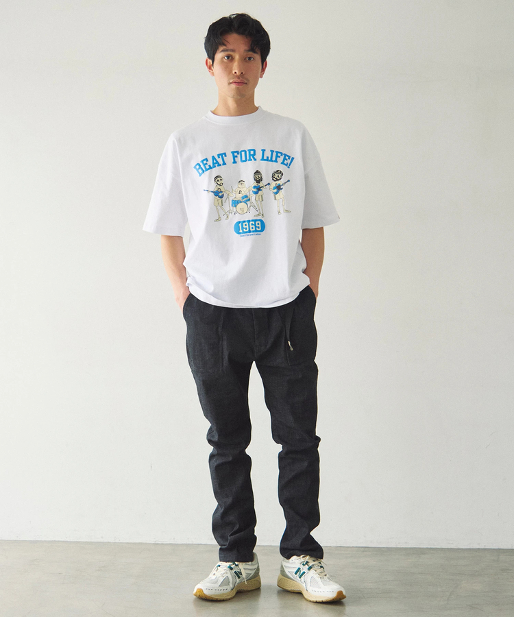 go slow caravan(ゴースローキャラバン) |DUCKSTER/ダックスター RELAXED FIT S/STEE《BEAT FOR LIFE!》(MENS)