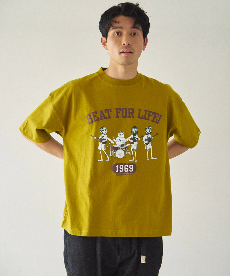 go slow caravan(ゴースローキャラバン) |DUCKSTER/ダックスター RELAXED FIT S/STEE《BEAT FOR LIFE!》(MENS)