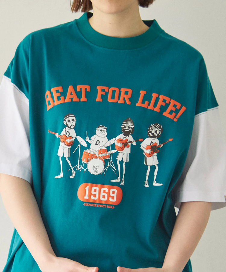 go slow caravan(ゴースローキャラバン) |DUCKSTER/ダックスター RELAXED FIT S/STEE《BEAT FOR LIFE!》(MENS)