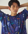 go slow caravan(ゴースローキャラバン) |DUCKSTER/ダックスター 総柄プロレスTEE (MENS)